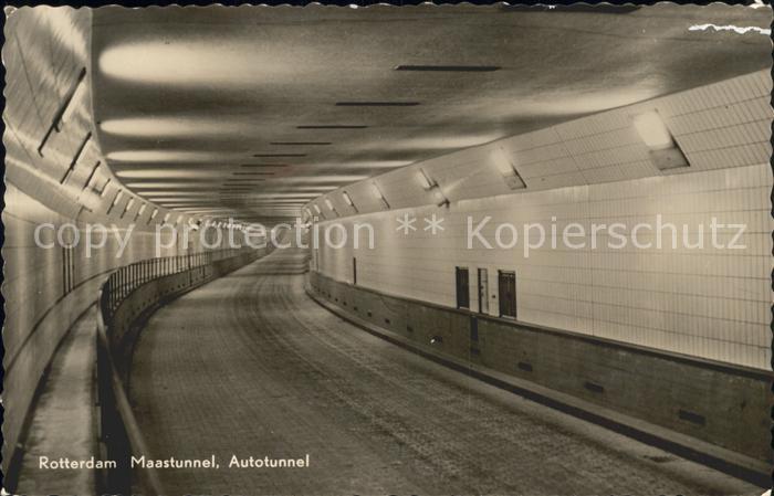 Rotterdam Maastunnel Autotunnel