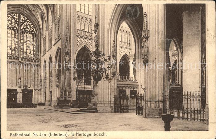 s Hertogenbosch Herzogenbusch Kathedraal St. Jan Interieur