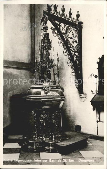 S-Hertogenbosch Interieur Basiliek St. Jan Doopvant
