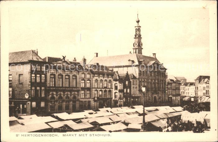 S-Hertogenbosch Markt Stadhuis