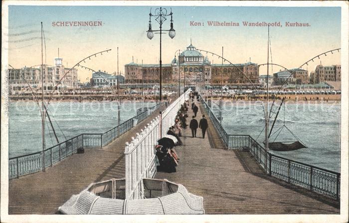 Scheveningen Kon Wilhelmina Wandelhoofd Kurhaus
