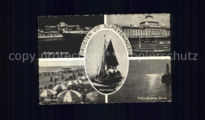 Scheveningen Kurhaus Haven Huiswaarts Boulevard