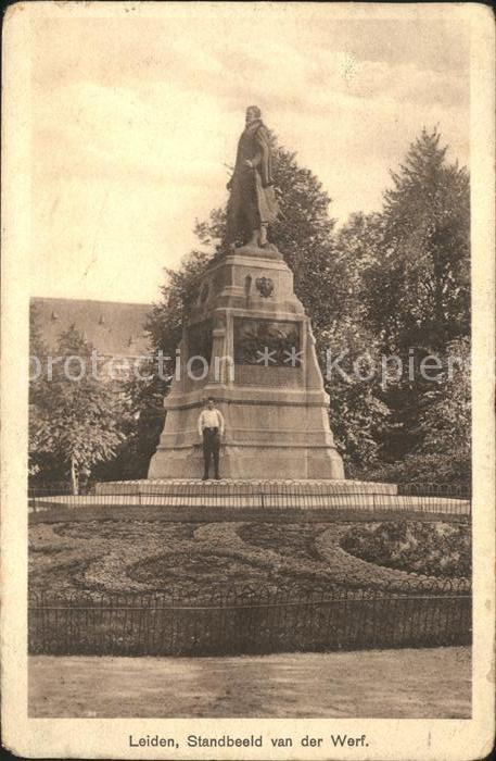 Leiden Standbeeld Werf