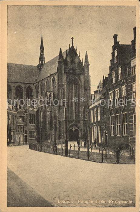 Leiden Hooglandsche Kerkgracht