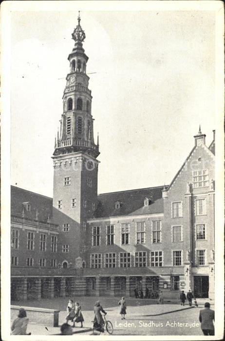 Leiden Stadhuis Achterzijde