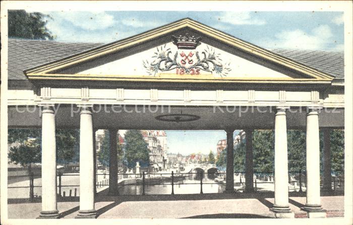 Leiden Doorkijk Vischmarkt