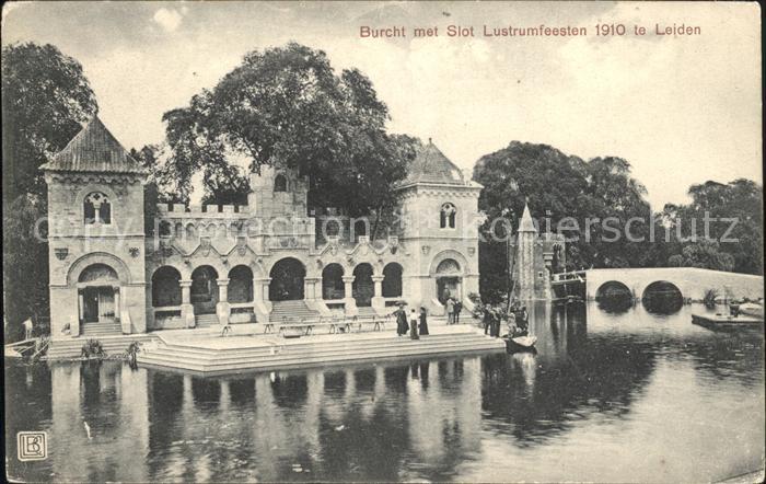 Leiden Burcht Slot Lustrumfeesten 1910