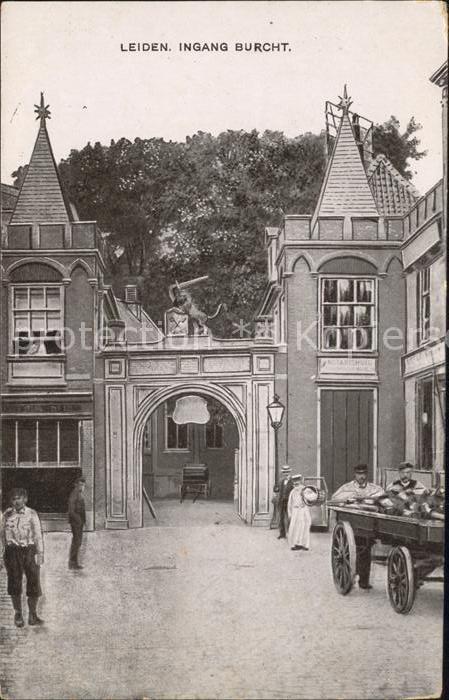 Leiden Ingang Burcht