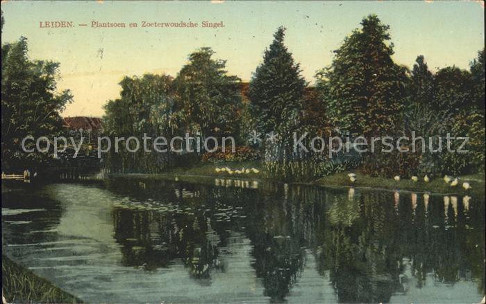 Leiden Plantsoen Zoeterwoudsche Singel