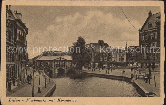 Leiden Vischmarkt Korenbeurs