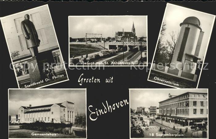 Eindhoven Netherlands Viaduct St Antoniuskerk Observatorium 18 Septemberplein Ge