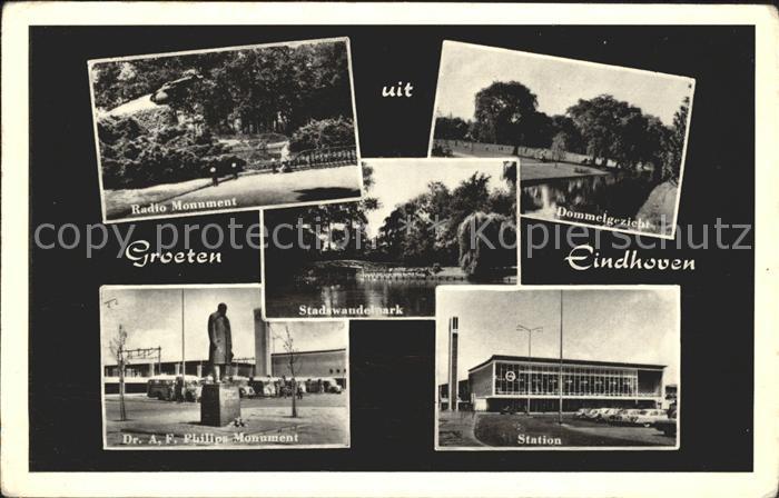 Eindhoven Netherlands Radio Monument Dommelgezicht Station