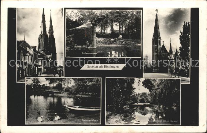 Eindhoven Netherlands Statswandelpark Dommel Radiomonument