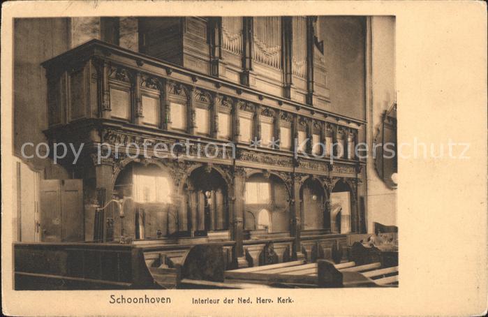 Schoonhoven Interier Kerk