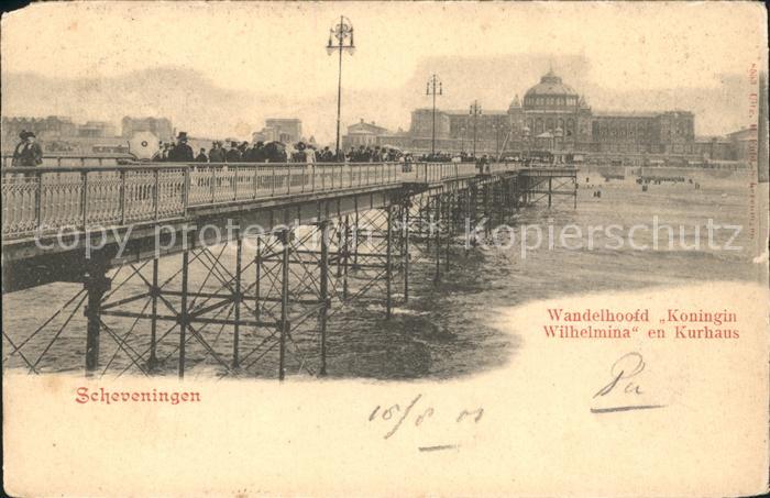Scheveningen Wandelhoofd Koningin Wilhelmina Kurhaus
