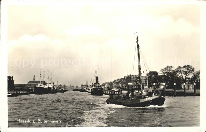 Maassluis Buitenhaven Schiff