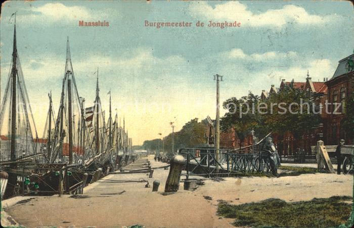 Maassluis Burgemeester de Jongkade