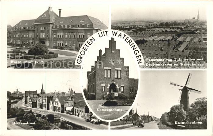Wateringen Niederlande Huize Sint Jan Tuinderijen Molen Gemeentehuis Heerenstraa