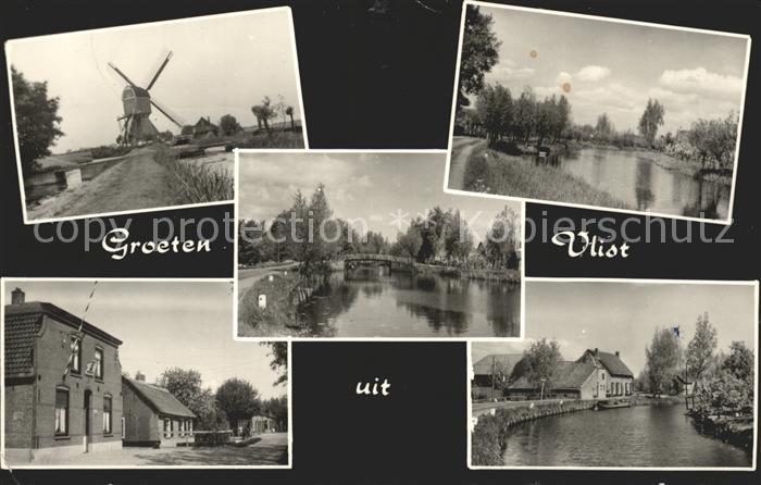 Vlist Teilansichten Windmühle