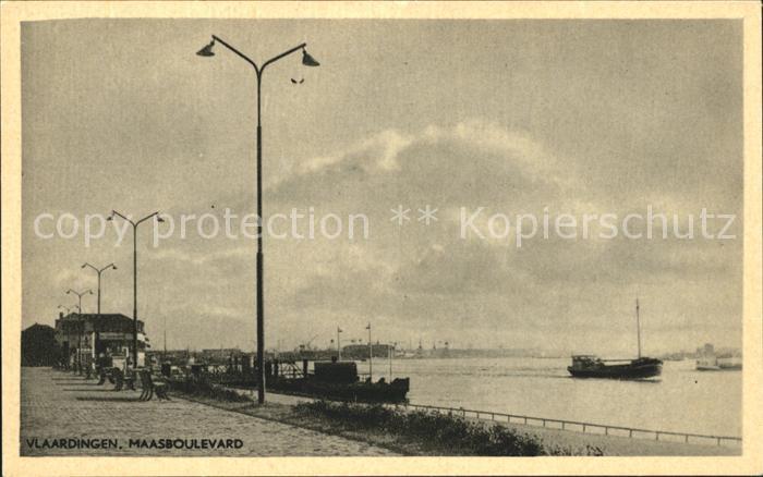 Vlaardingen Maasboulevard Schiff