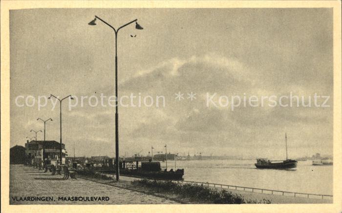 Vlaardingen Maasboulevard Schiff