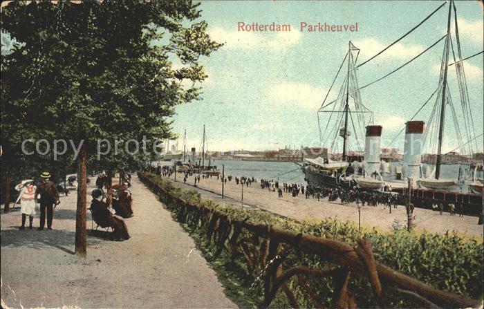 Rotterdam Parkheuvel Dampfer