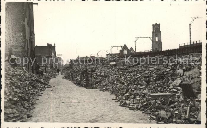 Rotterdam Truemmer Ruinen Weltkrieg