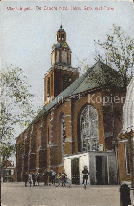 Vlaardingen Groote Ned Herv Kerk met Toren