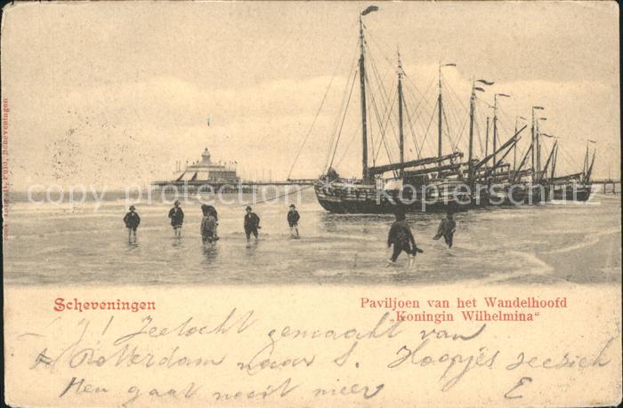 Scheveningen Paviljoen van het Wandelhoofd Koningin