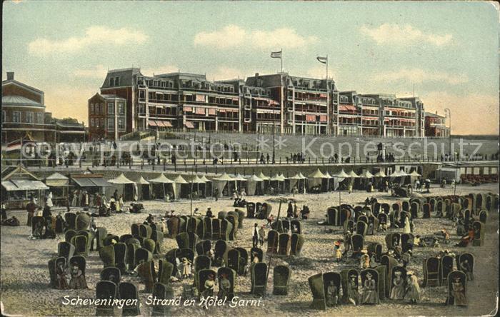 Scheveningen Strand en Hotel Garni