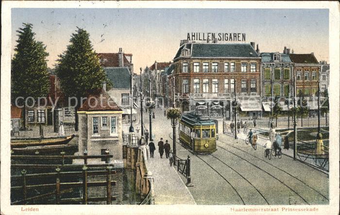 Leiden Haarlemmerstraat Prinsessekade Strassen
