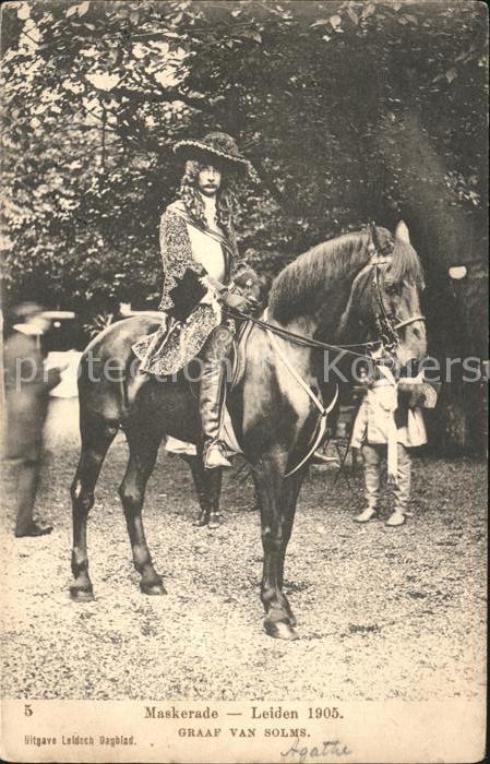 Leiden Maskerade Pferd