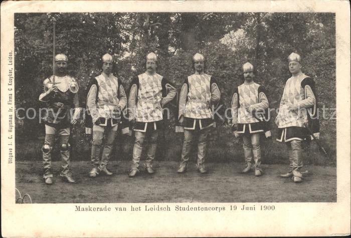 Leiden Maskerade van het Leidsch Studentencorp