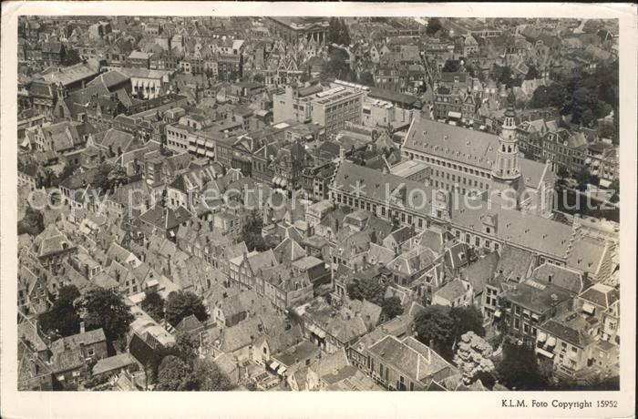 Leiden Raadhuis Fliegeraufnahme