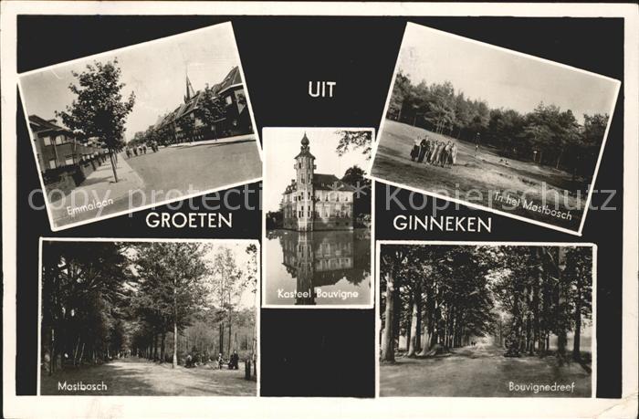 Ginneken Emmalaan Mostbosch Bouvignedreef Kasteel Bouvigne