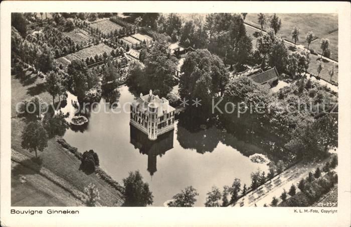 Ginneken Kasteel Bouvigne Schloss Fliegeraufnahme