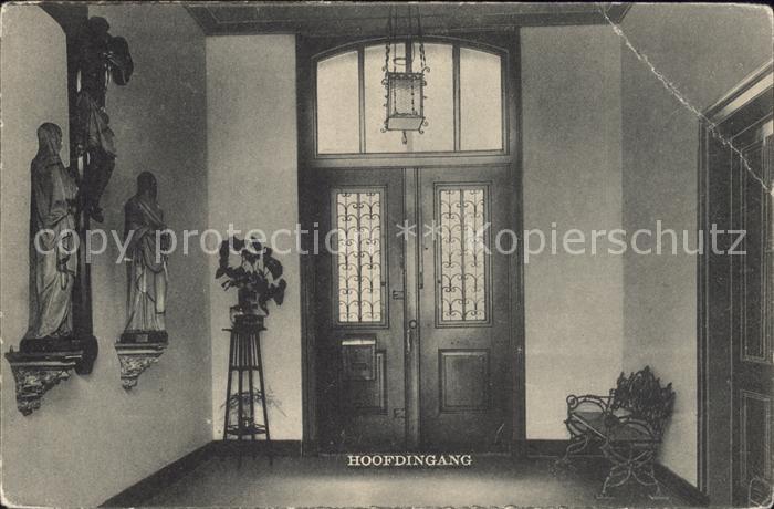 Dongen Hoofdingang Moederhuis Franciscanesseen