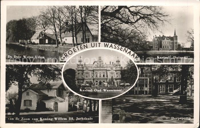 Wassenaar Drie Weize Uilen Kasteel Dorpspomp Jach