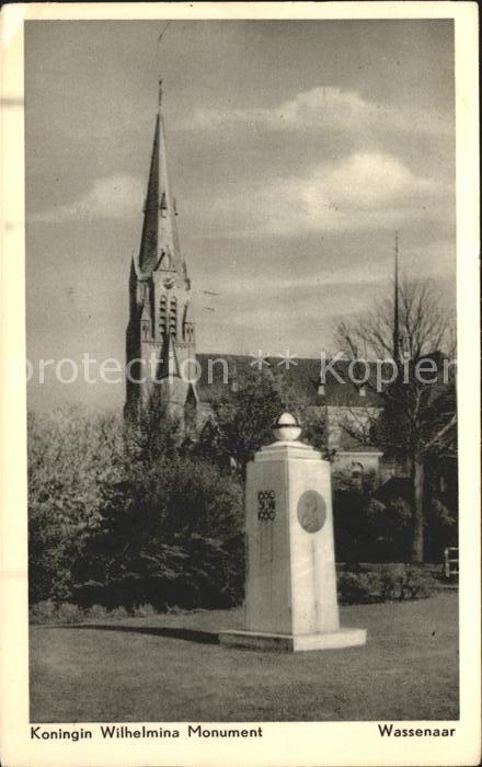 Wassenaar Koningin Wilhelmina Monument