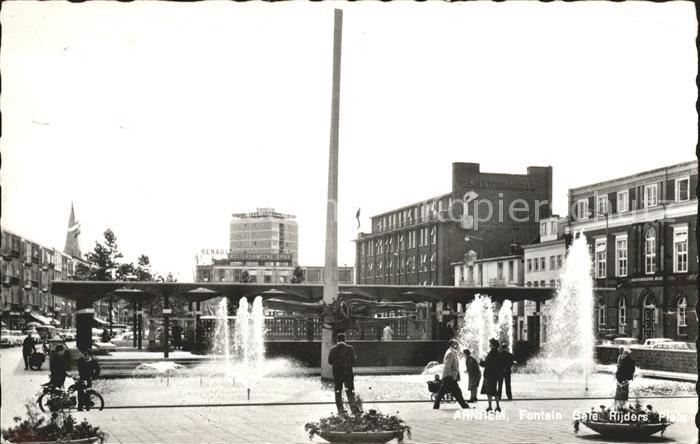Arnhem Fontein Gele Rijders