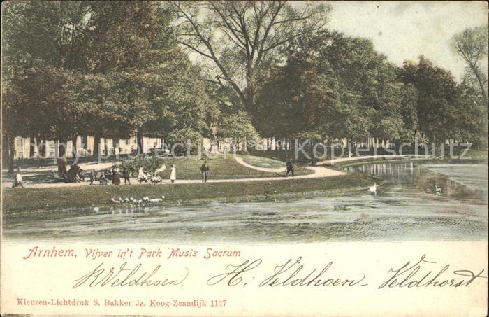 Arnhem Vijver Park Musis Sacrum