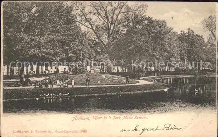 Arnhem Vijver Park Musis Sacrum