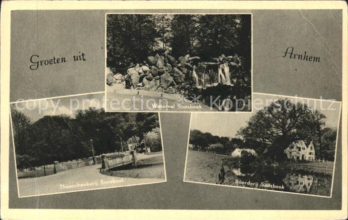 Arnhem Waterval Sonsbeek Theeschenkerij