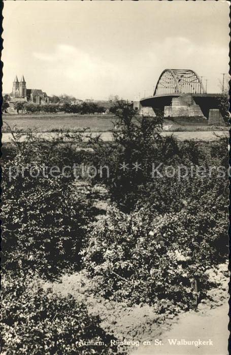 Arnhem Rijnbrug St Walburgkerk