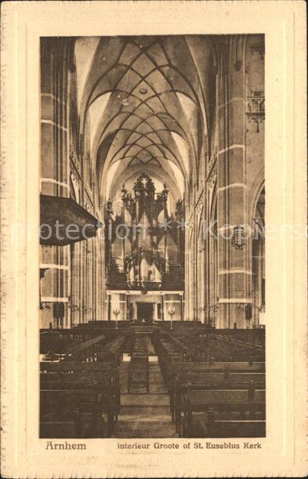 Arnhem Interieur Groote St Euseblus Kerk