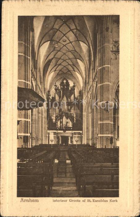 Arnhem Interieur Groote St Eusebius Kerk