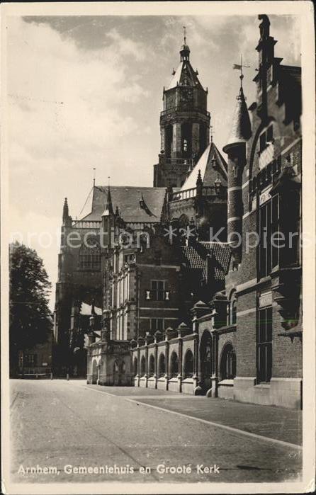 Arnhem Gemeentehuis Groote Kerk