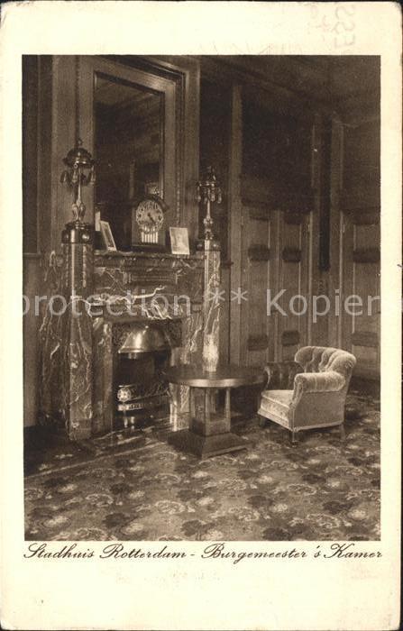 Rotterdam Stadhuis Burgemeester Kamer