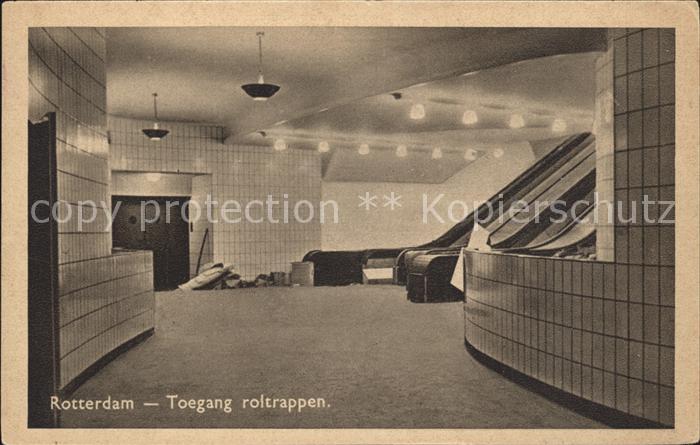 Rotterdam Toegang roltrappen