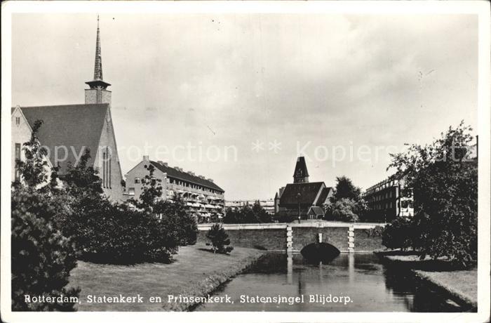 Rotterdam Statenkerk Prinsenkerk Statensingel Blijdorp
